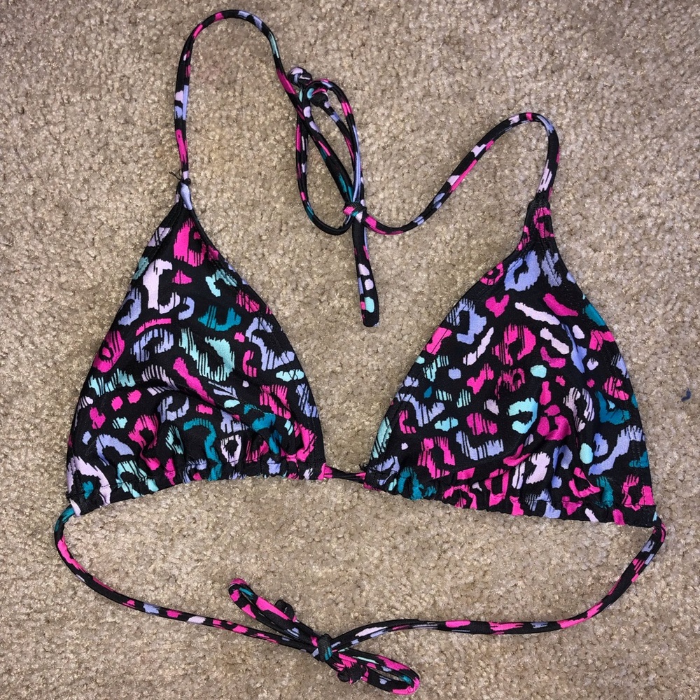 Leopard Bikini Top